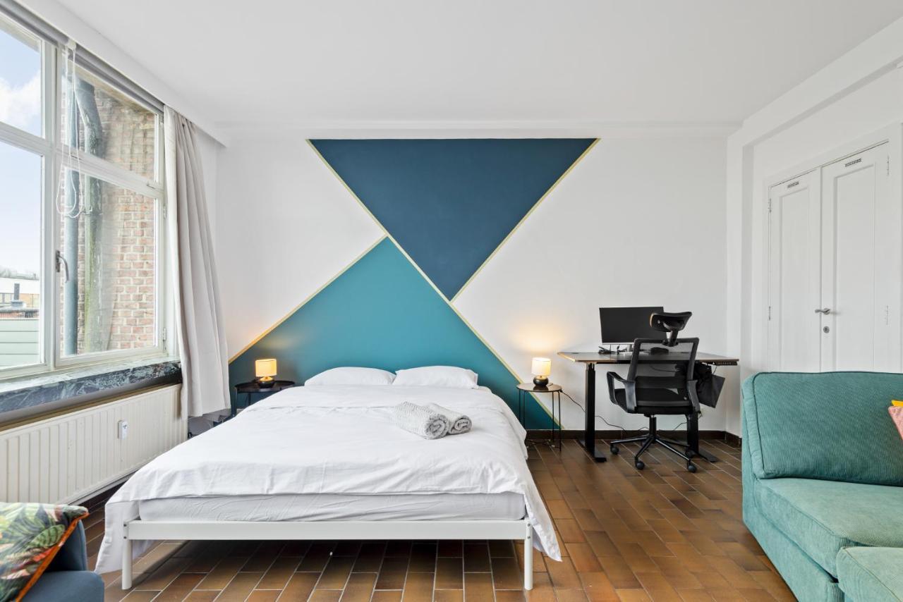 Cozy - Cityview Free Parking Appartement Antwerpen